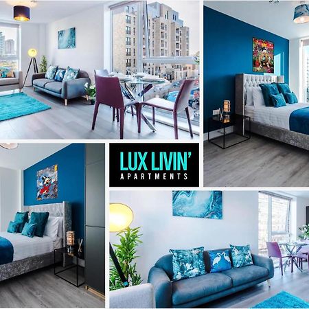 Lux Livin' Apartments - Luxury 5 Bed Apartment Manchester City Centre Exteriér fotografie