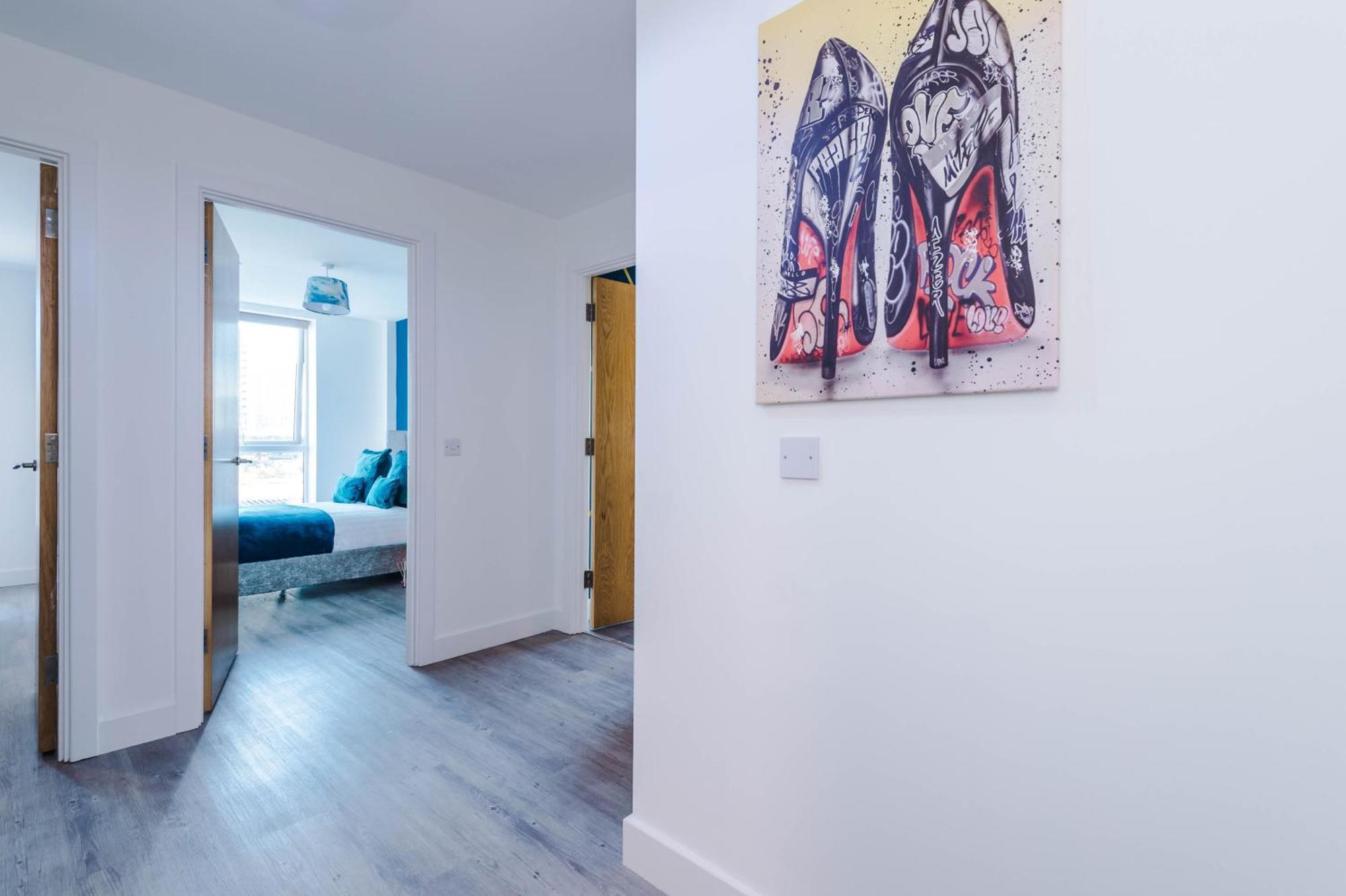 Lux Livin' Apartments - Luxury 5 Bed Apartment Manchester City Centre Exteriér fotografie
