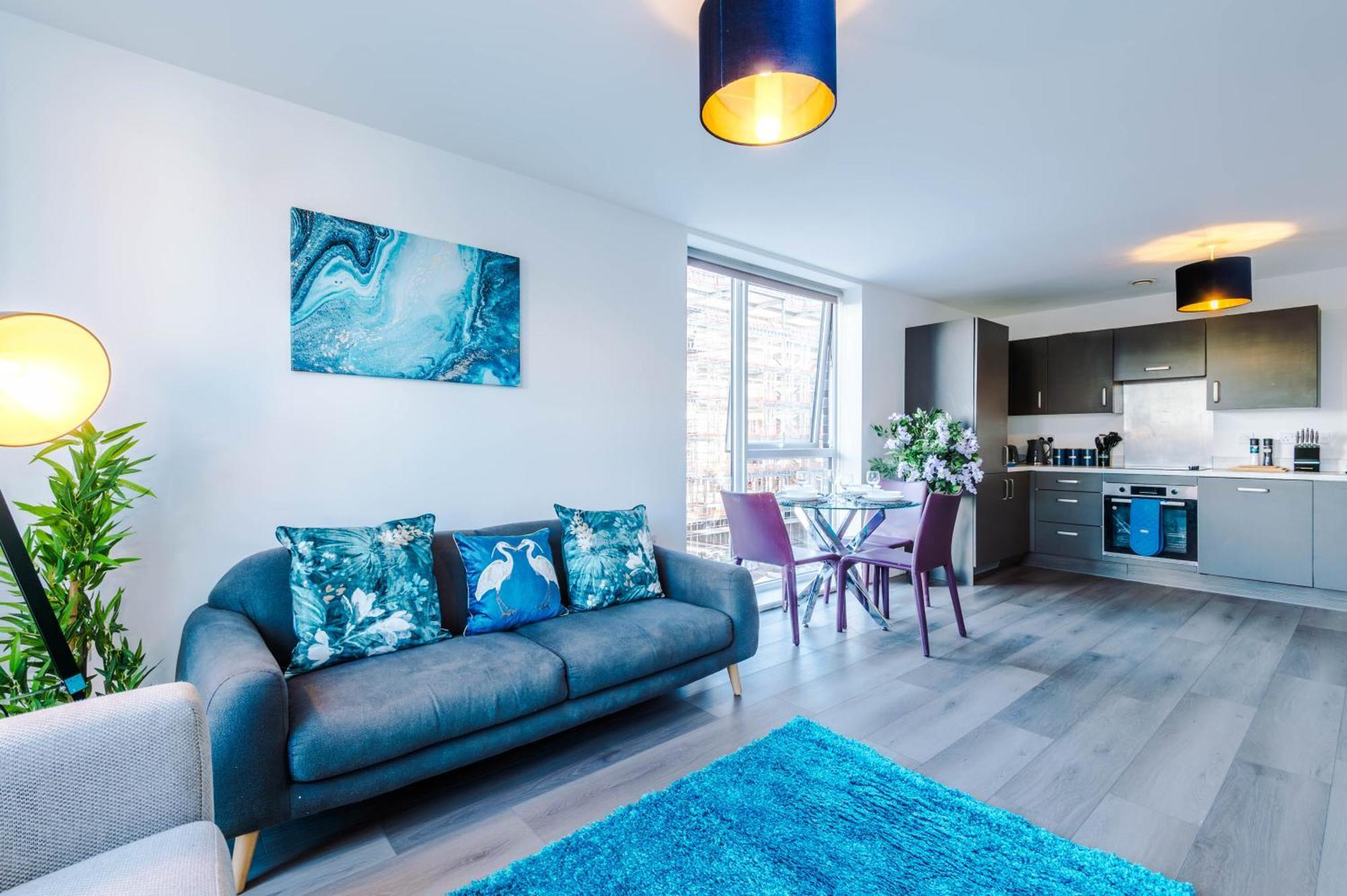 Lux Livin' Apartments - Luxury 5 Bed Apartment Manchester City Centre Exteriér fotografie